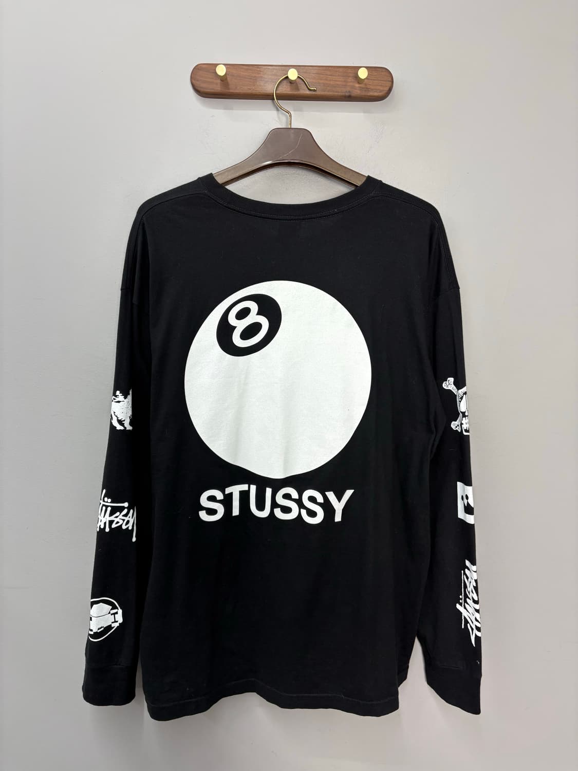 스투시 시그니처 프린팅 8볼 롱 슬리브 A3060 상품이미지5