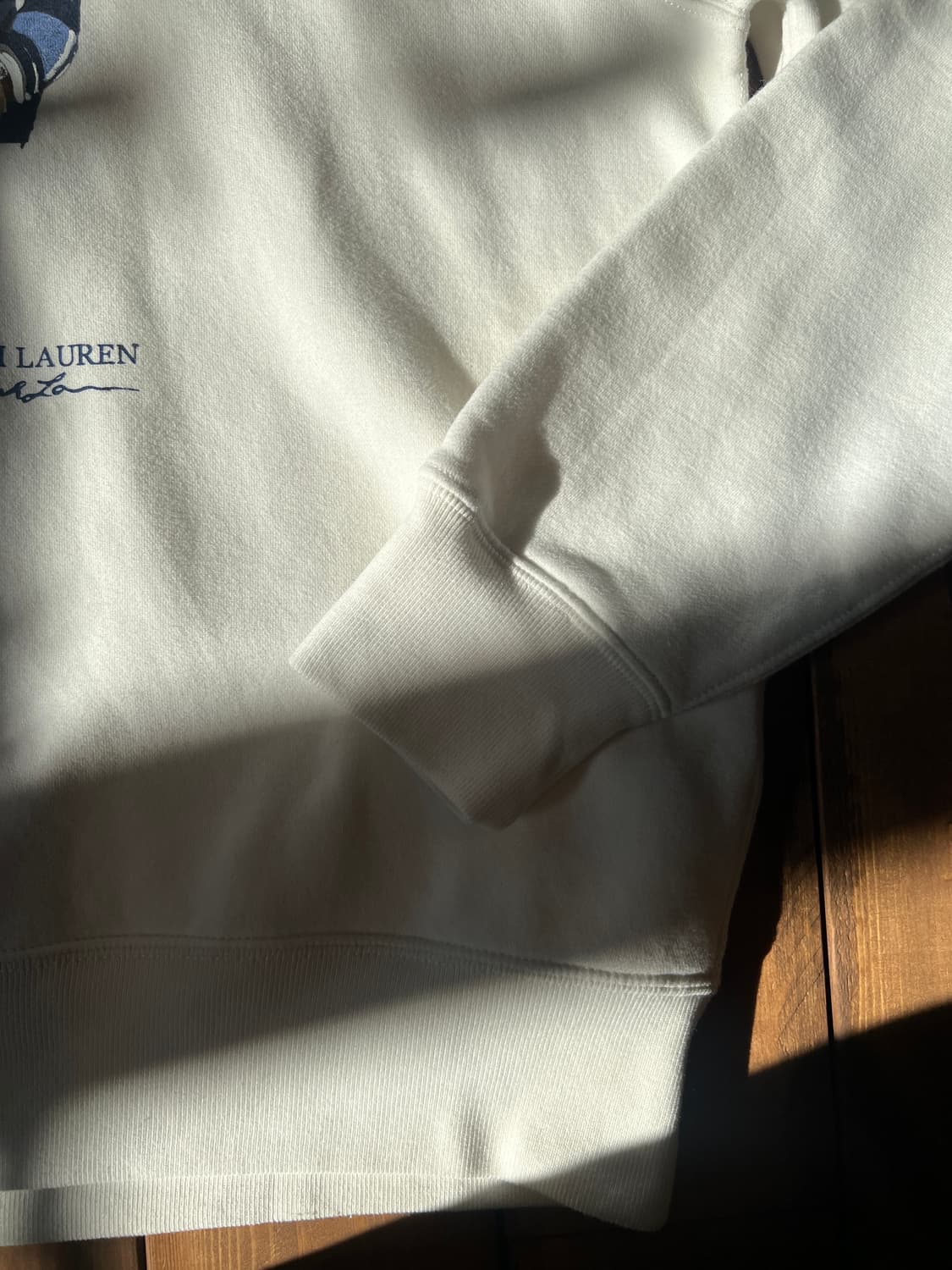 폴로 베어 크림 맨투맨 상품이미지8