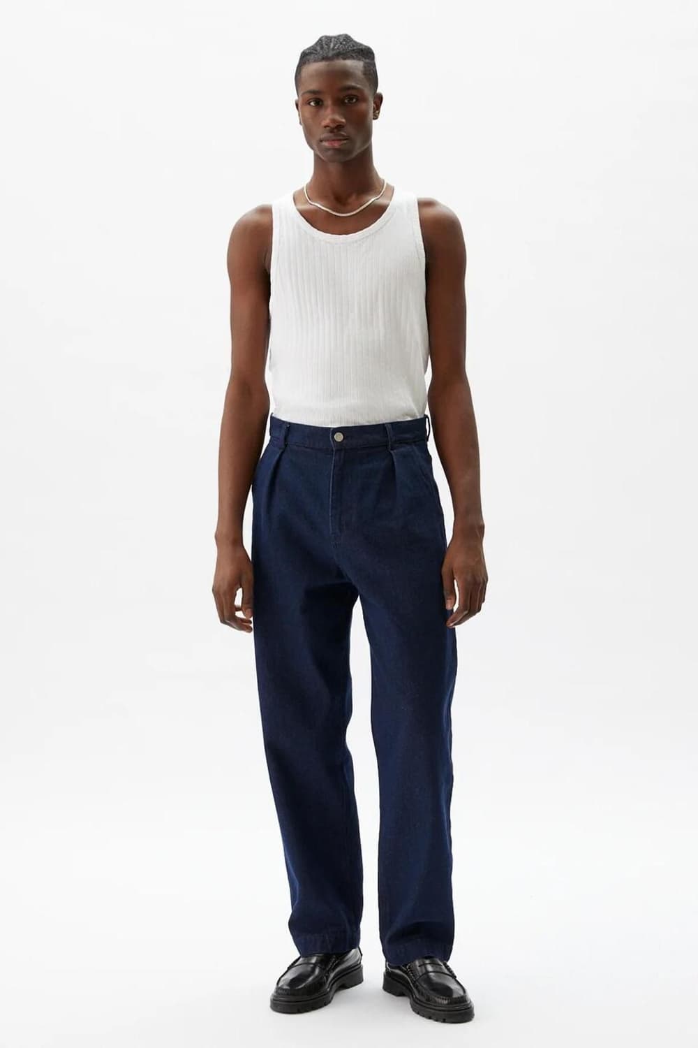 슈나이더맨(Schnaydermans) 베이츠 데님 다크블루 상품이미지3