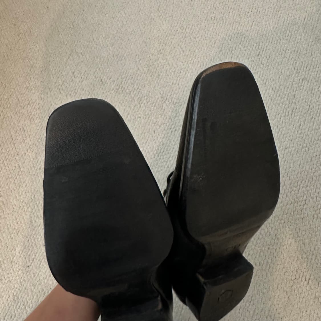 00s 디올 옴므(Dior homme)스퀘어토 캡토 더비 슈즈 상품이미지8