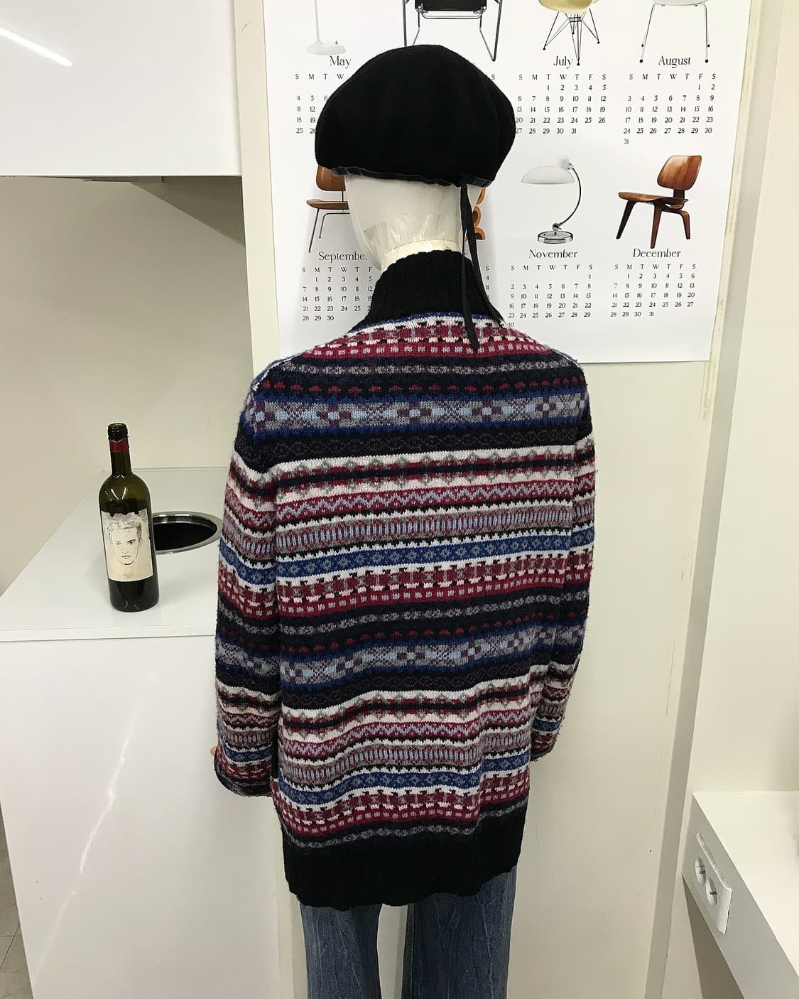 빔즈 페어아일 울 가디건 상품이미지9