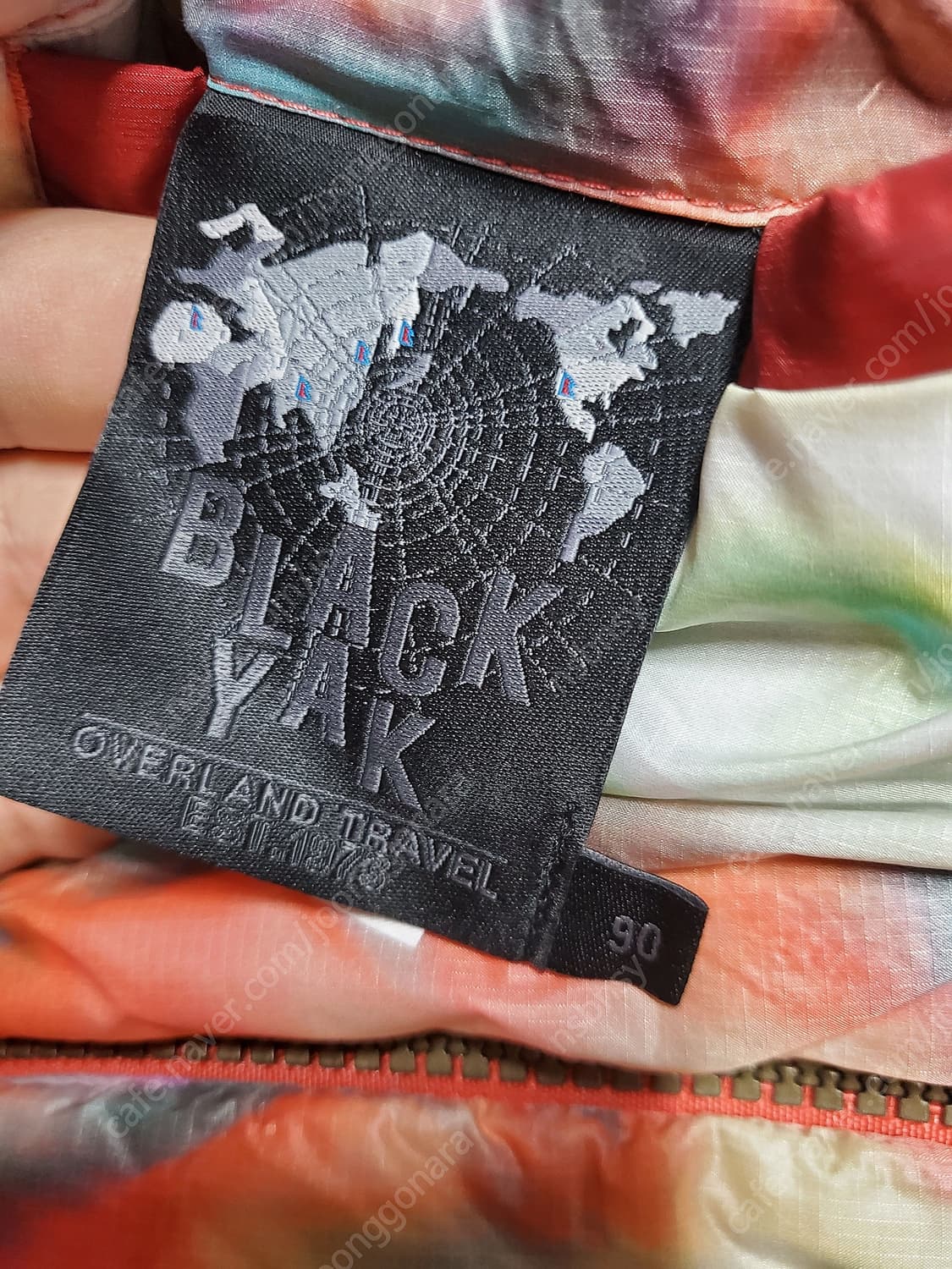 정품 블랙야크 양면 크로아2 경량패딩 상품이미지6