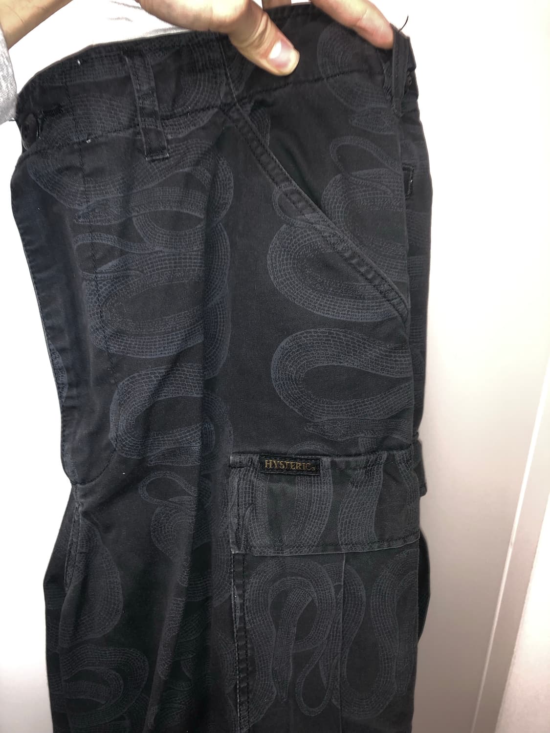 히스테릭글래머 스네이크 팬츠 상품이미지4