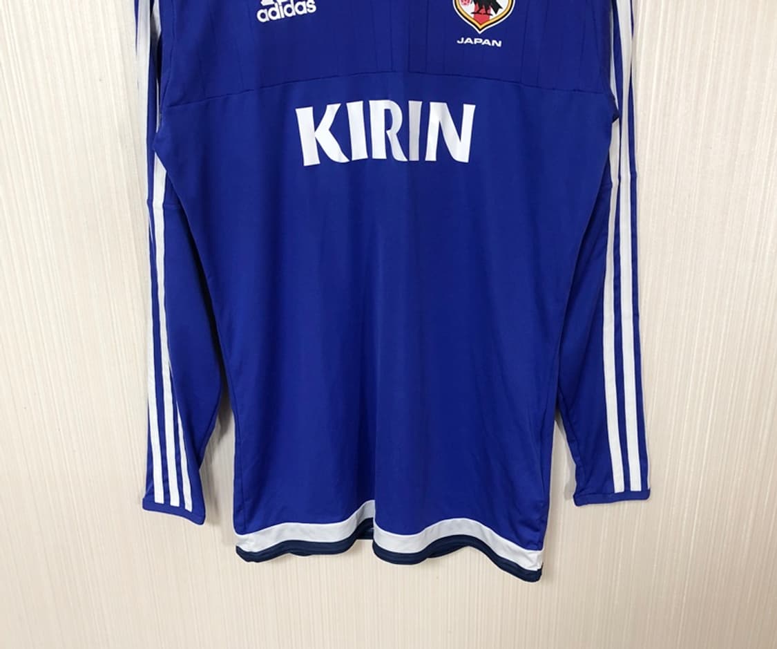 아디다스 14-15 일본축구국대 트레이닝 긴팔져지 L 상품이미지3