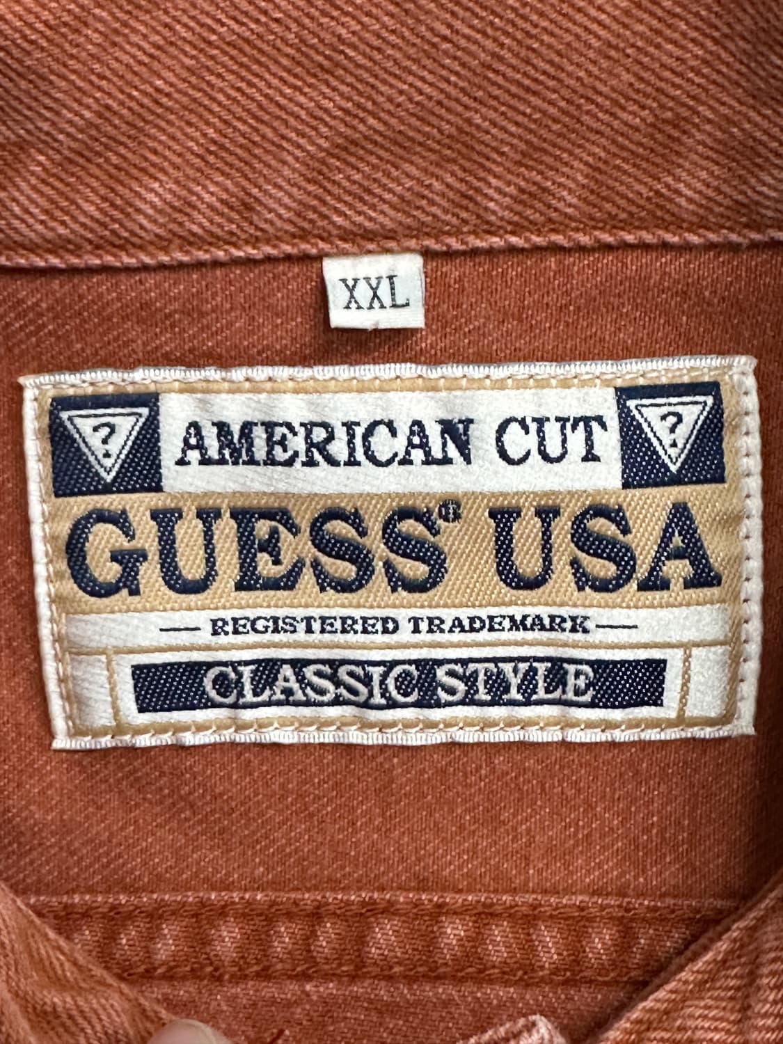 90s Guess by Georges Marciano 데님자켓 XXL 상품이미지8