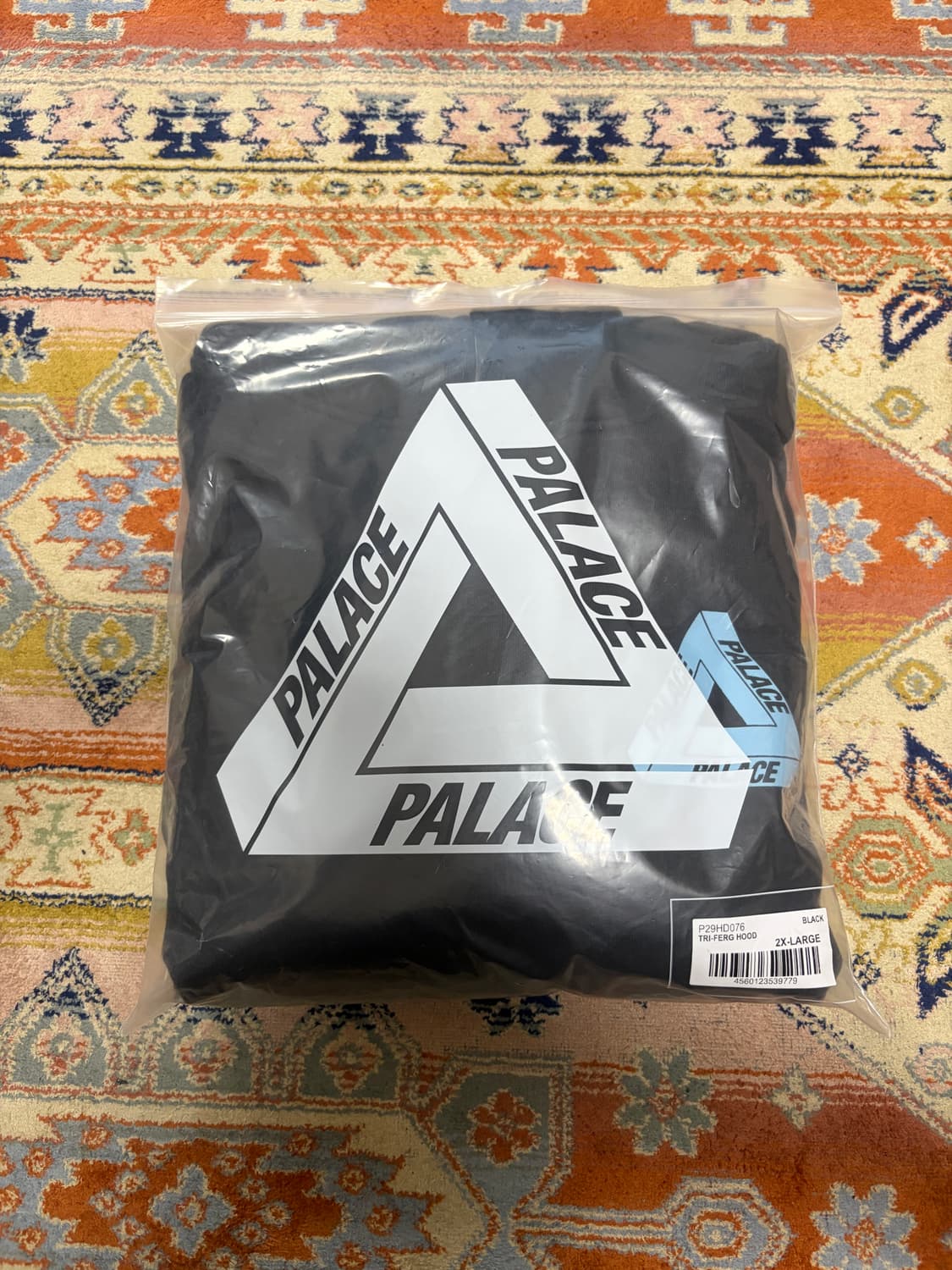 Palace Tri-Ferg Hood Black -25FW- 상품이미지5