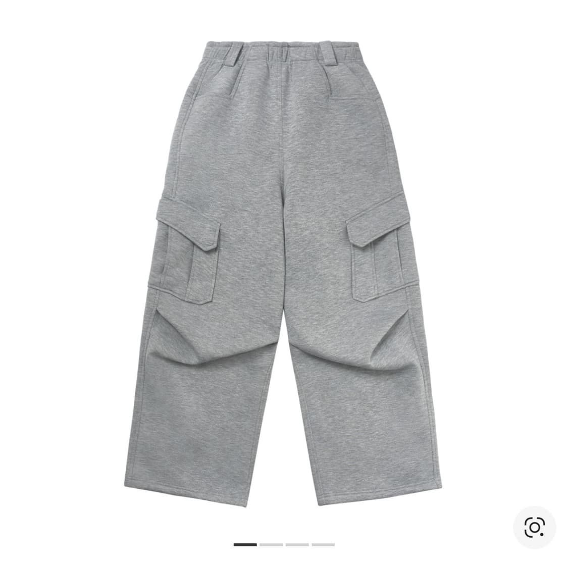카미엔 벌룬 카고 스웨트팬츠 멜란지 그레이 상품이미지1