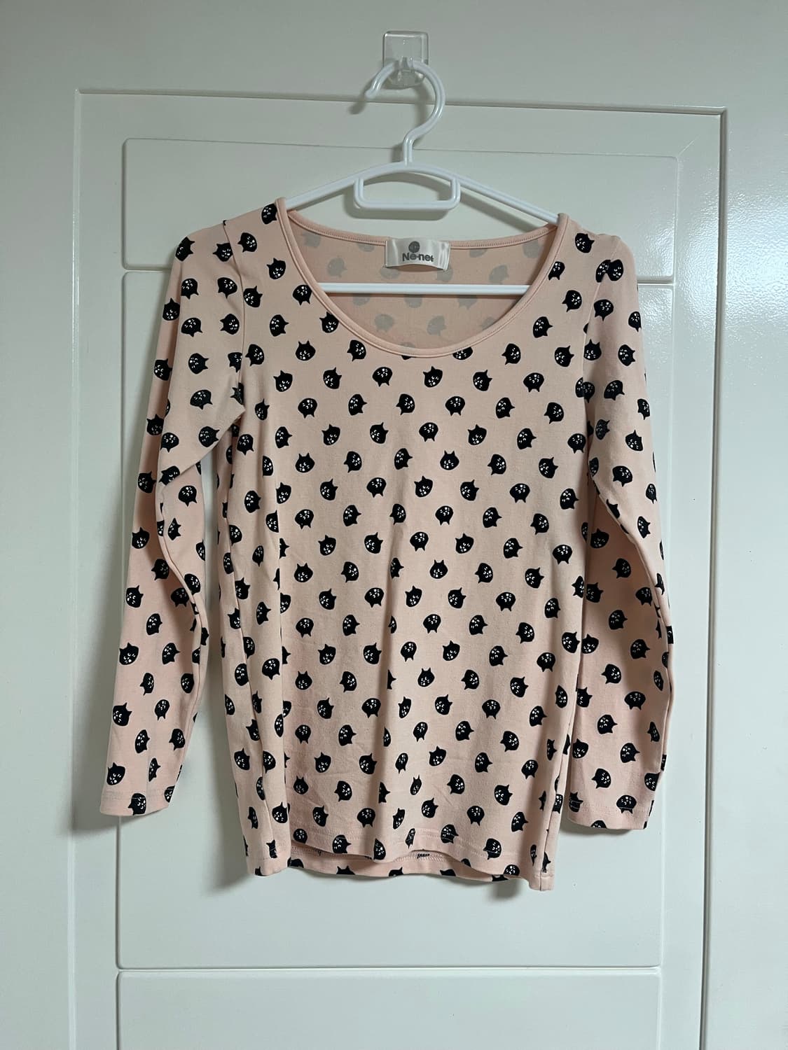 Nenet nya long sleeve pattern t  상품이미지1