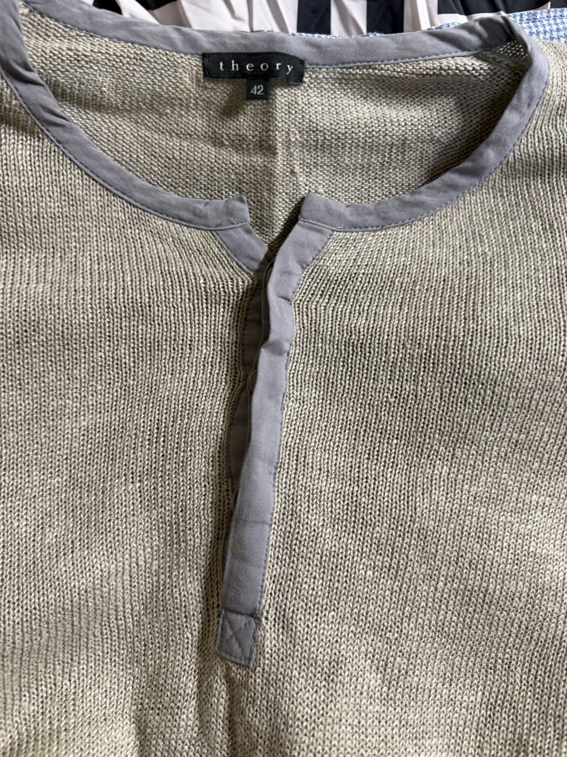 폴로 랄프로렌 린넨 반바지 34 띠어리 니트 105 상품이미지8