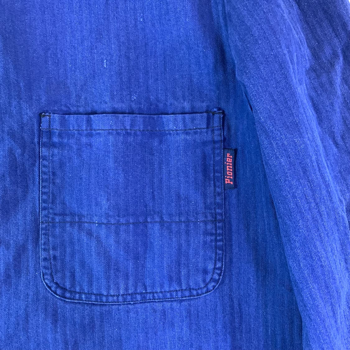 Pionier 프렌치워크 HBT 자켓(56/블루) 헤링본 워크웨어 상품이미지4