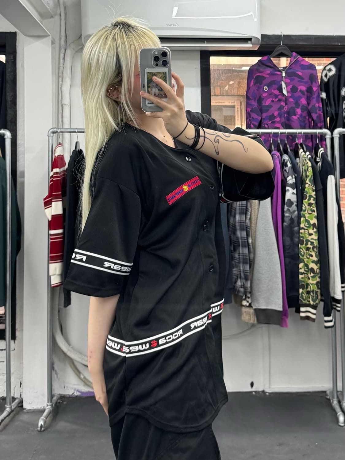 로카웨어 올드스쿨 베이스볼 져지 상품이미지4