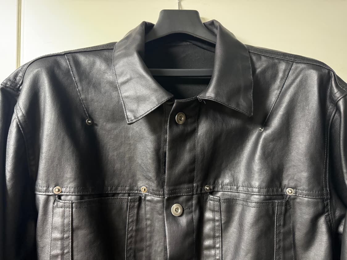 가죽 트러커 자켓 상품이미지3
