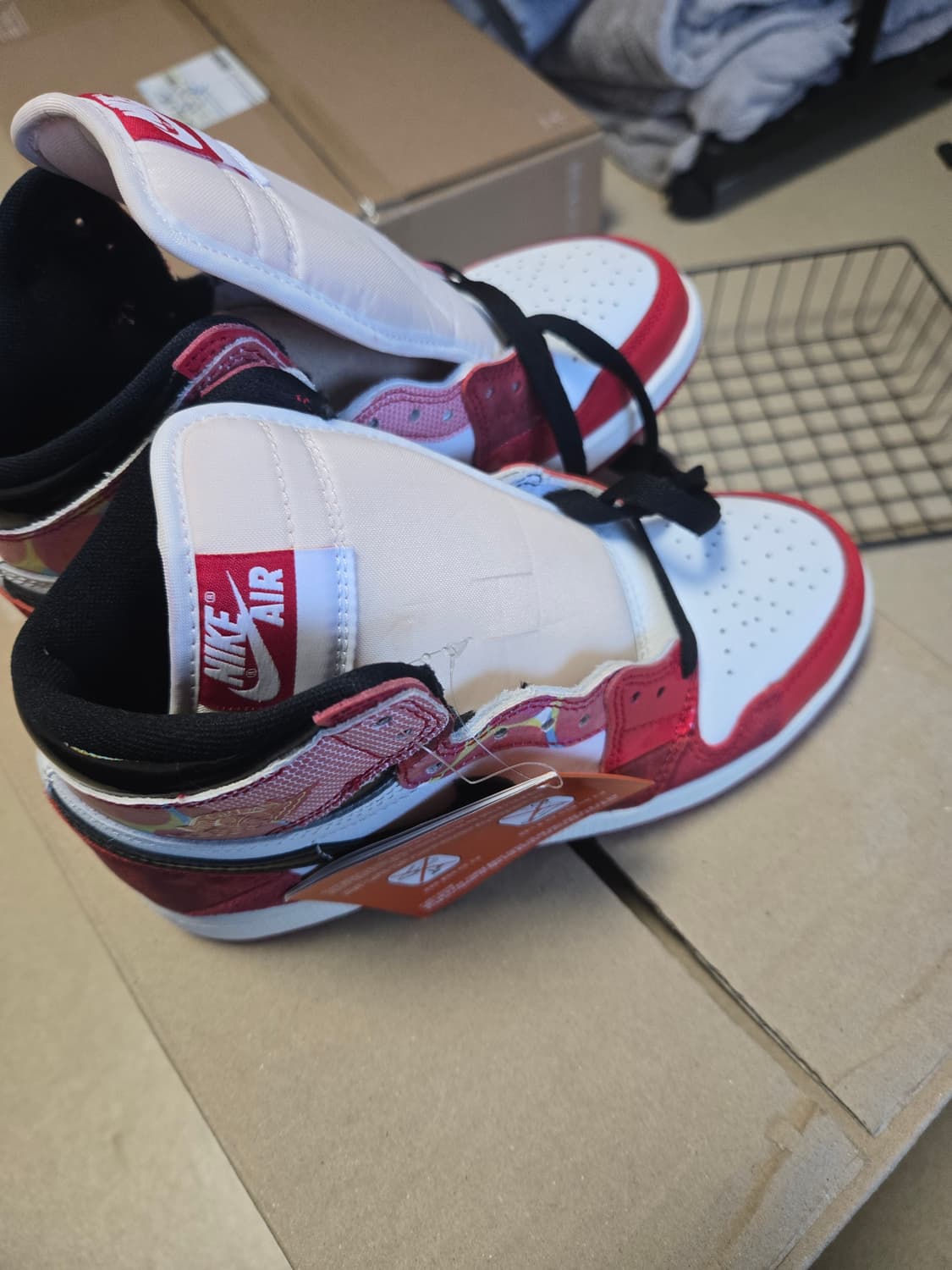 조던1 x 스파이더맨 4y 230cm 상품이미지4