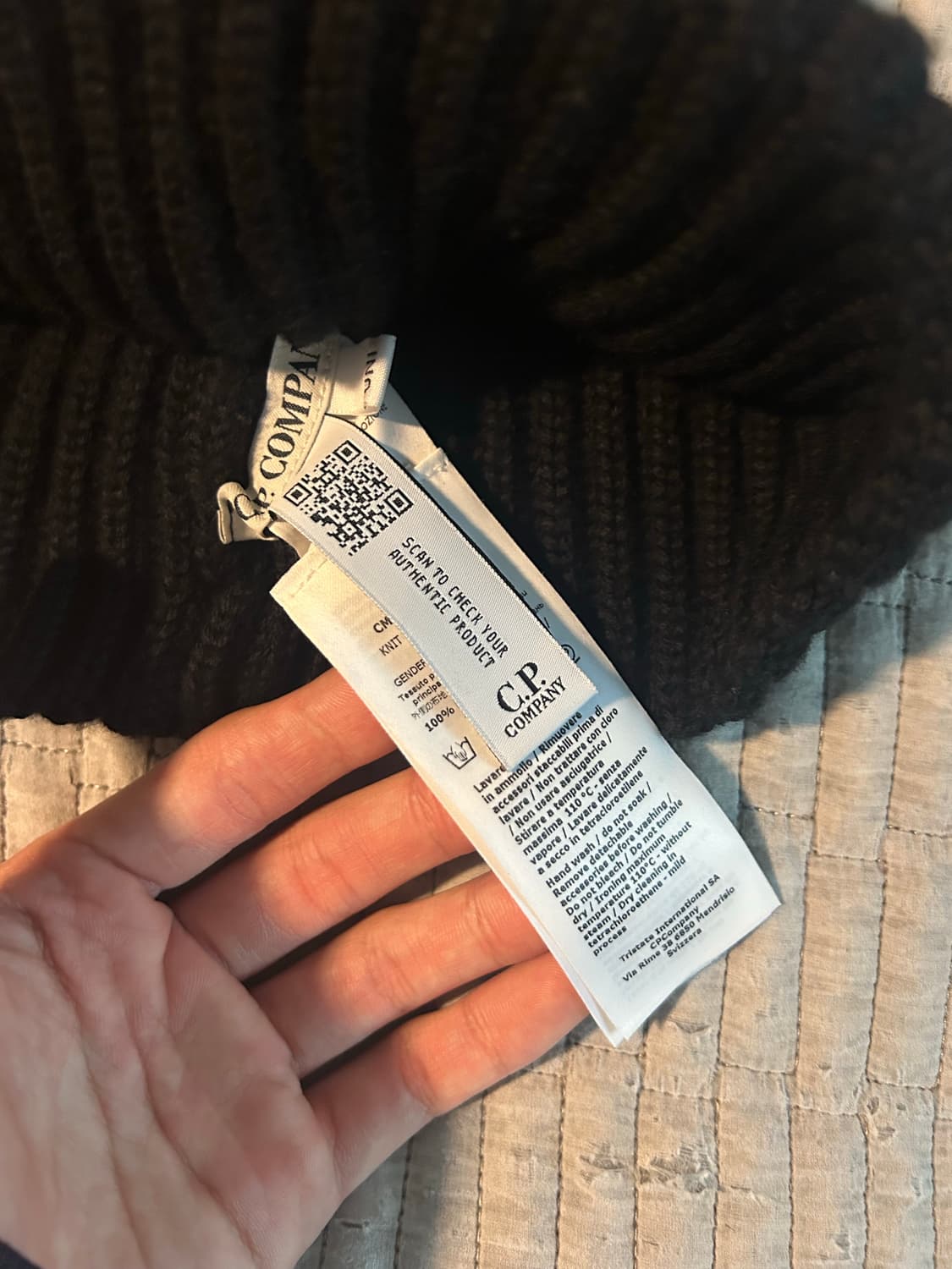 씨피컴퍼니 비니 블랙 상품이미지2