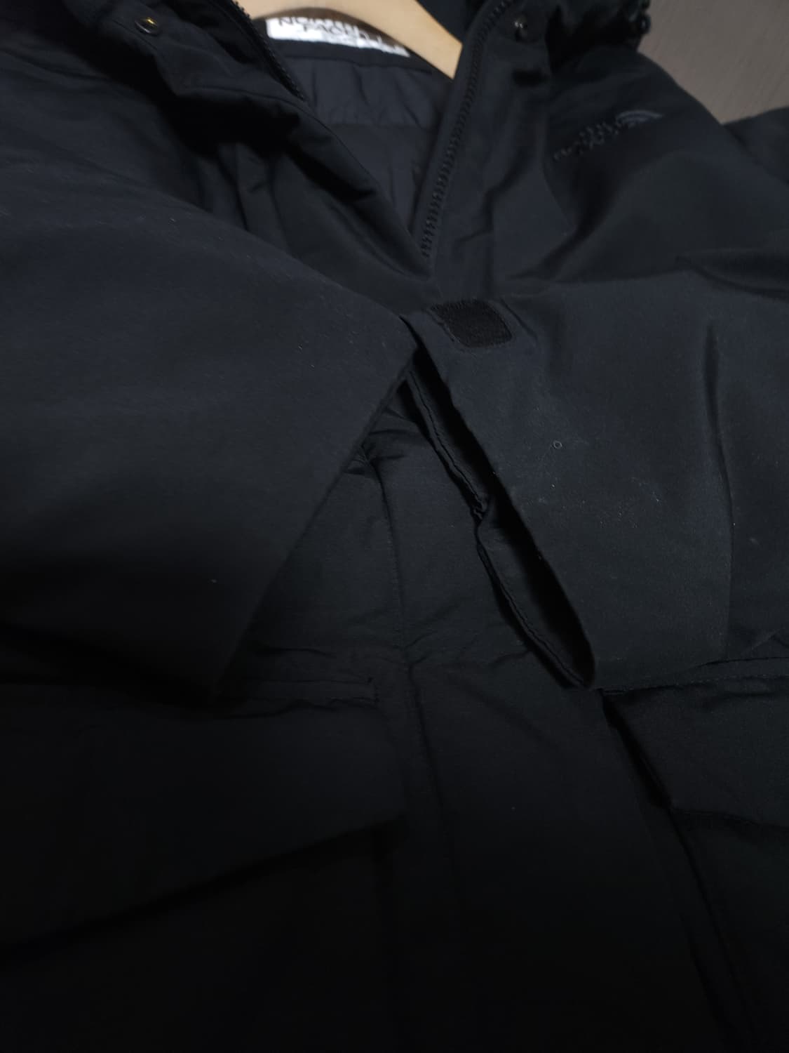 노스페이스 구스다운 롱패딩, M 상품이미지5