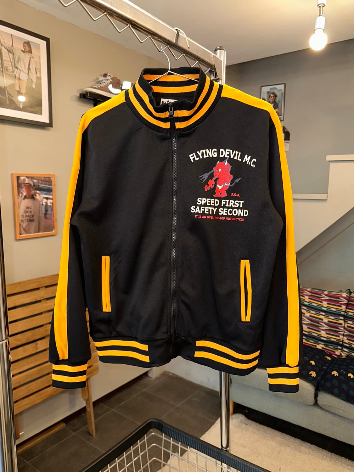 Ted Company flying devil M.C logo jersey 상품이미지5