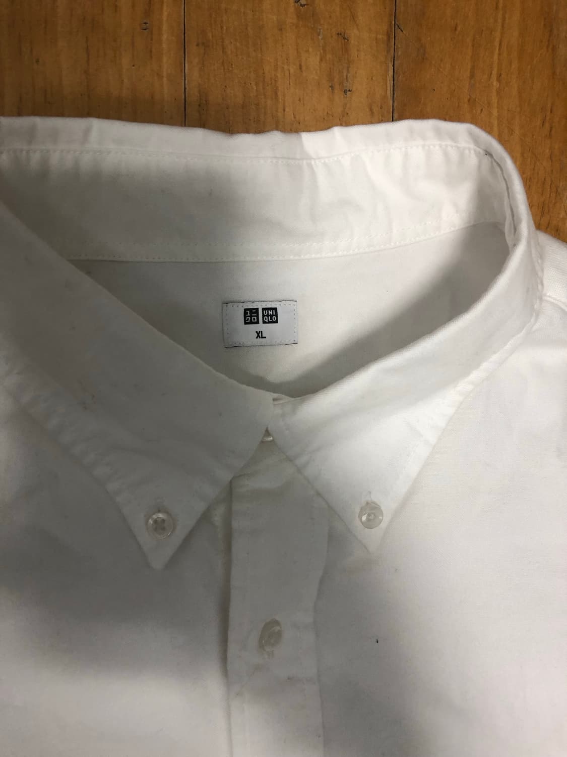 유니클로 옥스포드 셔츠 XL 상품이미지4