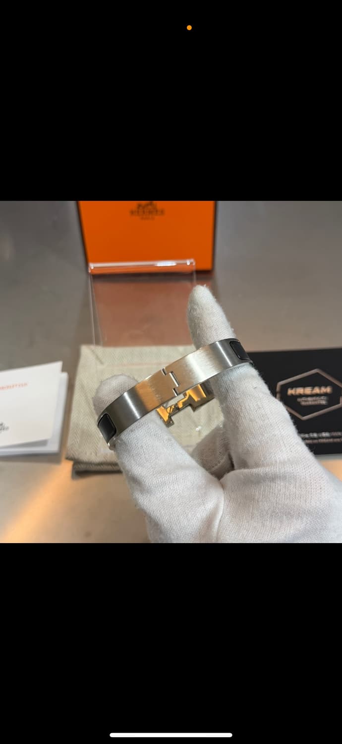 [리오브 전포점] 에르메스 클릭아슈 누아 은장 하드웨어 T5 팔찌 상품이미지3