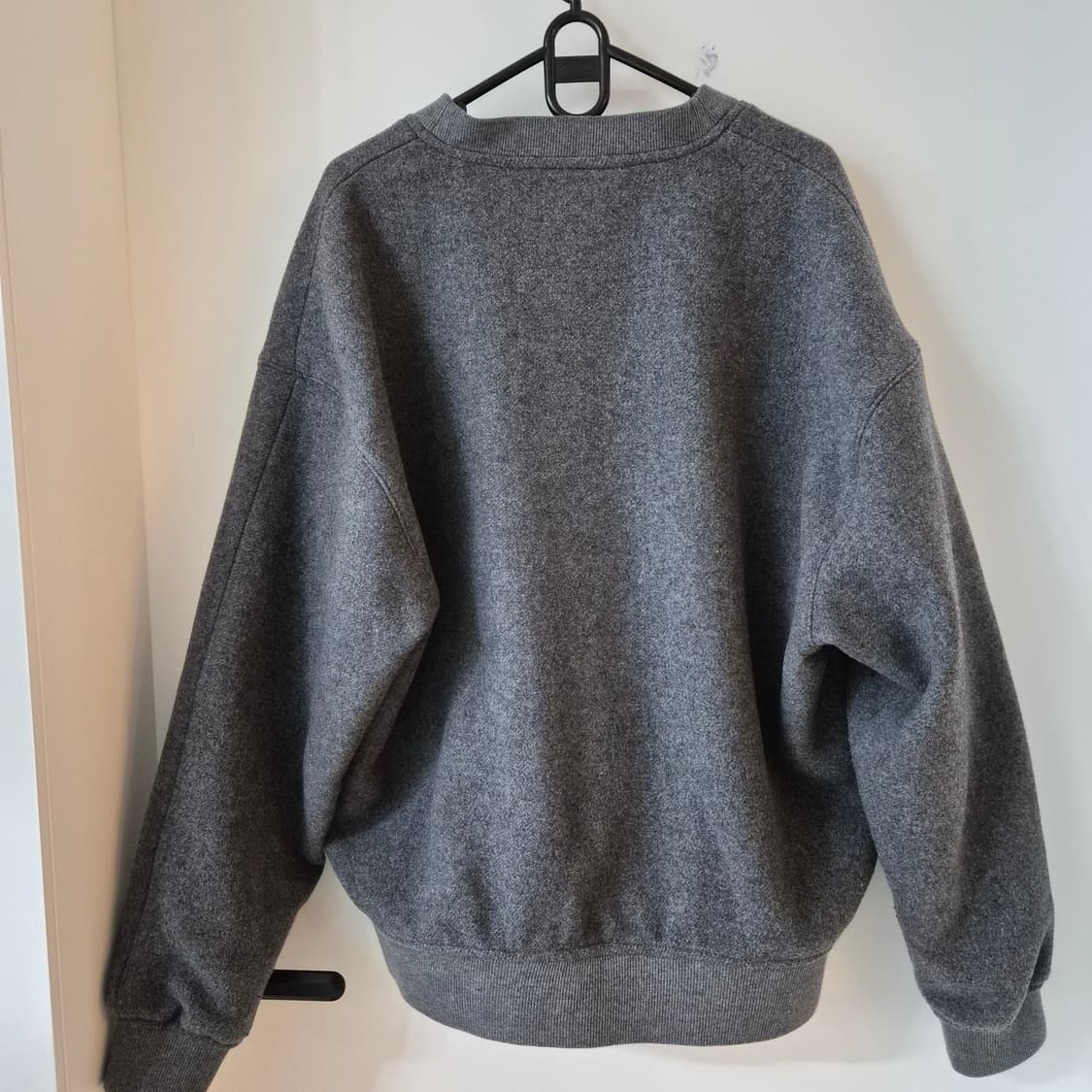 ZARA 남성용 플란넬 카디건 L 사이즈 그레이 상품이미지3