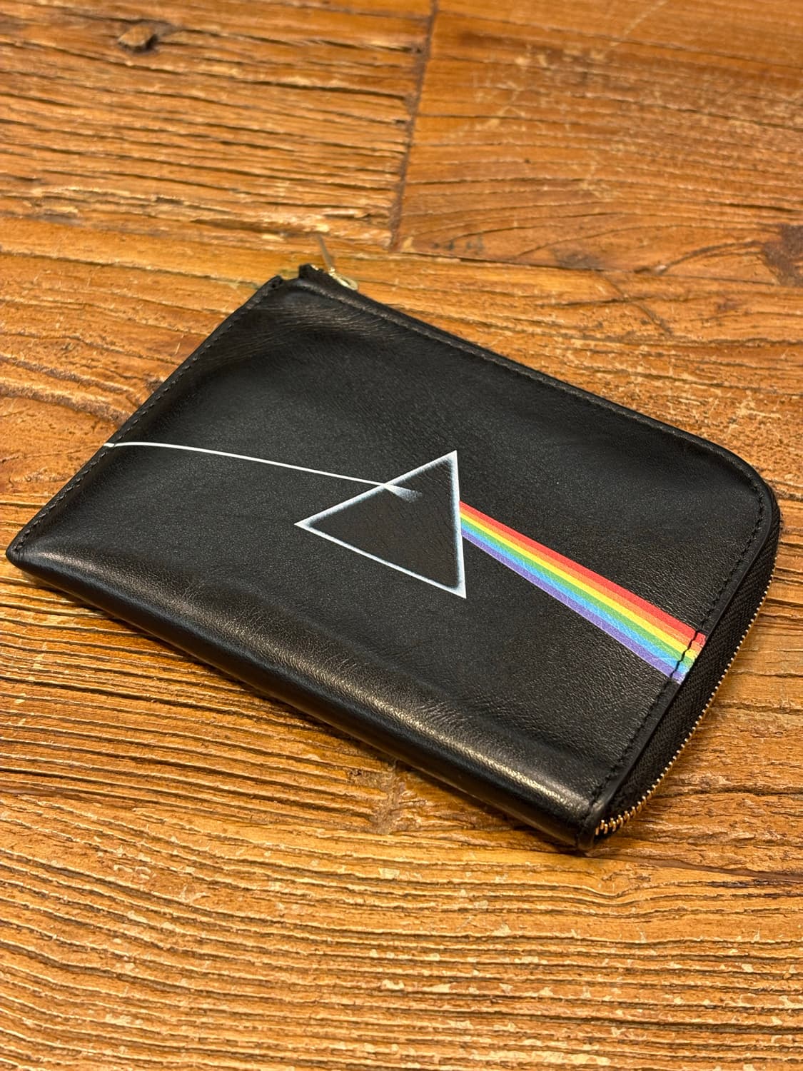 Undercover X Pink Floyd 언더커버 핑크플로이드 레더월렛 상품이미지1