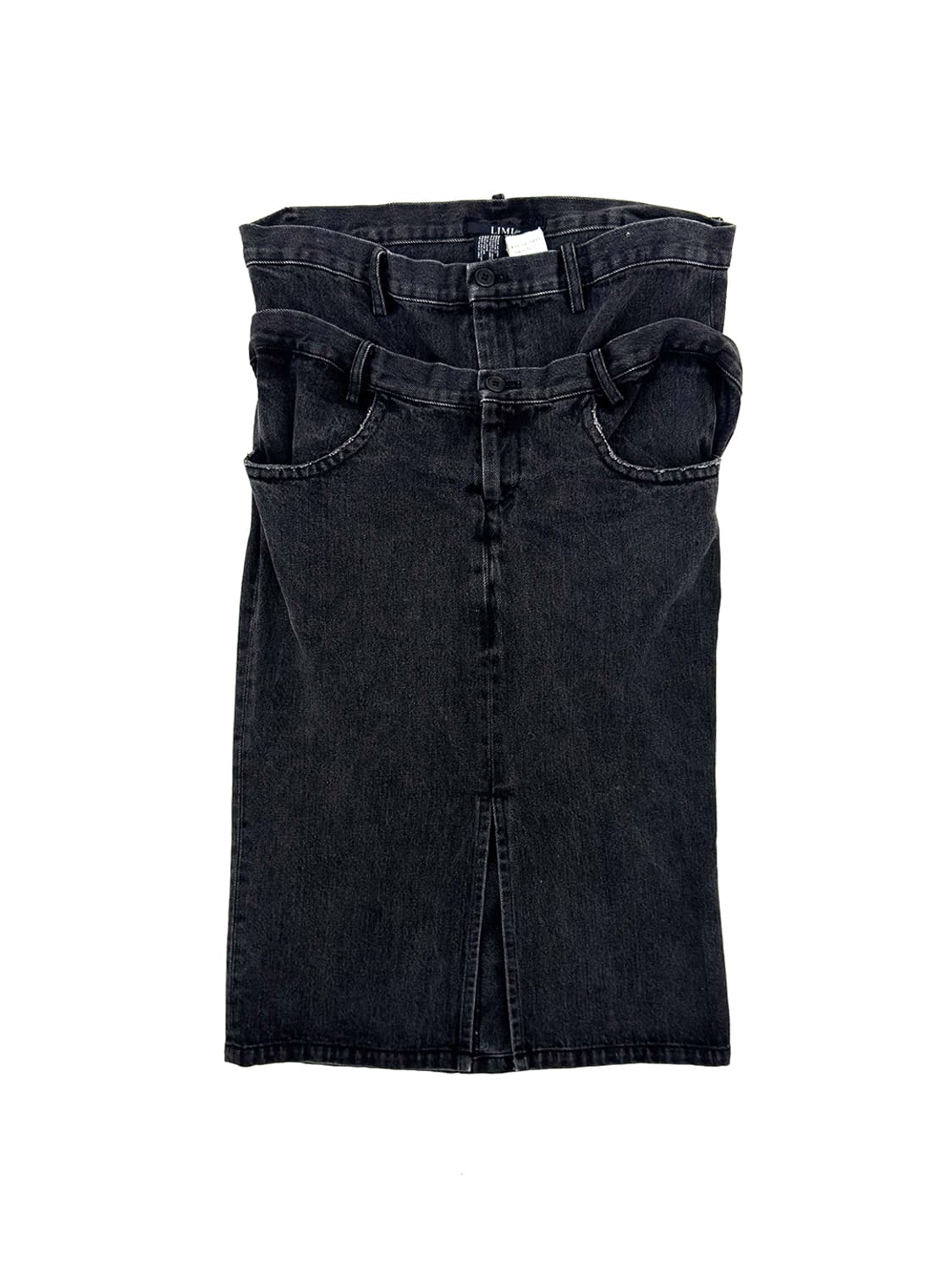 LIMI feu Layered Waist Denim Skirt/ M 상품이미지1