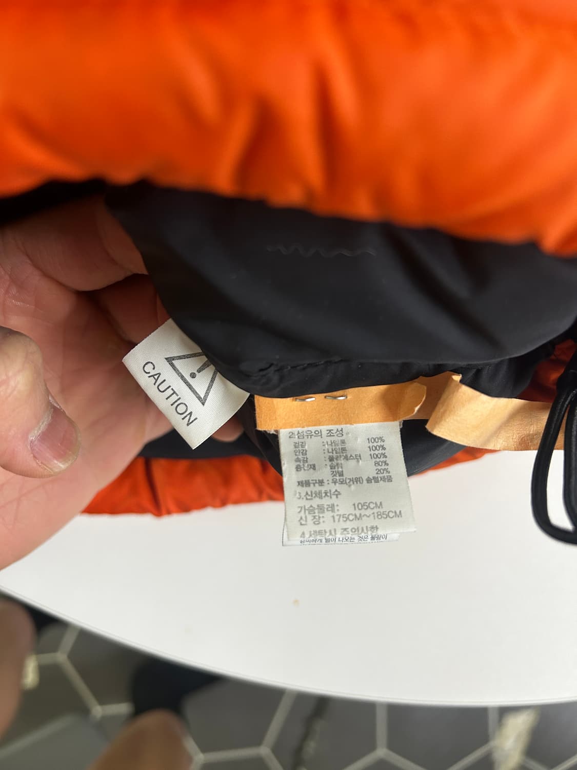 ( 우먼 XL ) 노스페이스 700 눕시 오렌지 상품이미지7