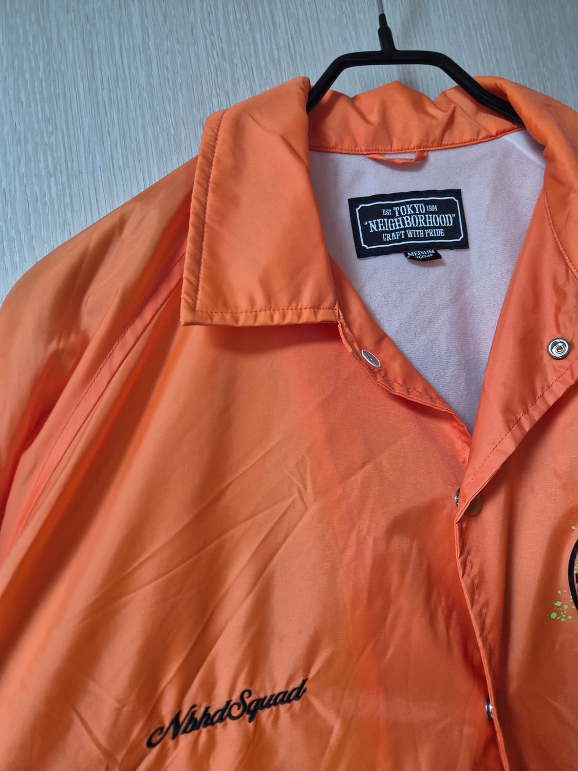 (정품) 네이버후드 브룩스 코치자켓 바람막이 점퍼 M 상품이미지3