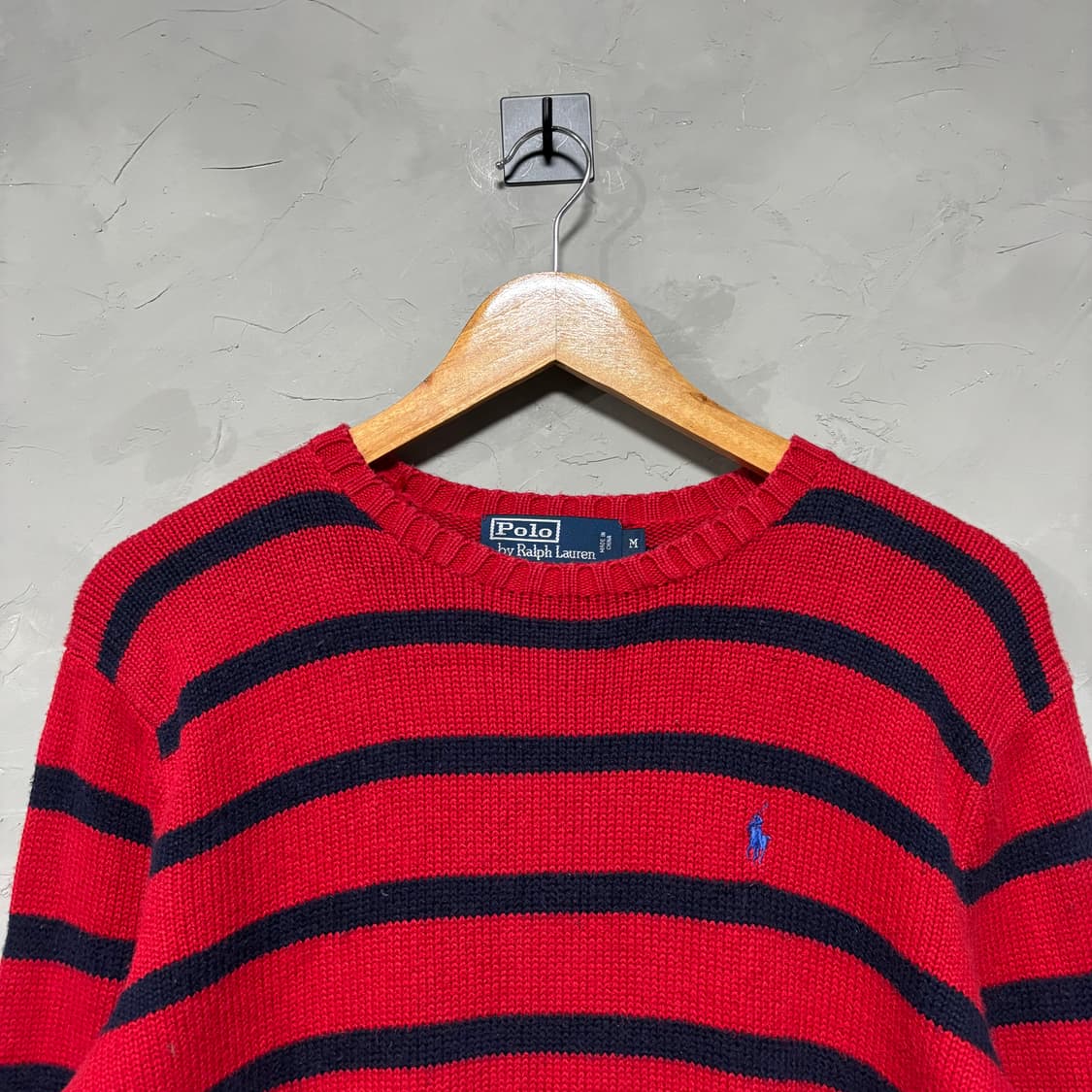 폴로 랄프로렌 크리스마스 니트 빨강 상품이미지2