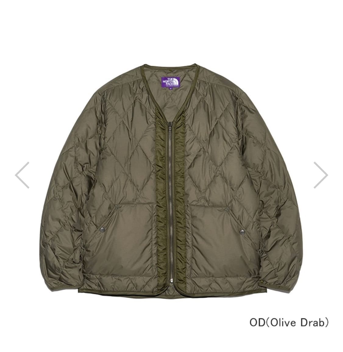 노스페이스퍼플라벨 코덴시다운 퀼팅자켓 상품이미지2
