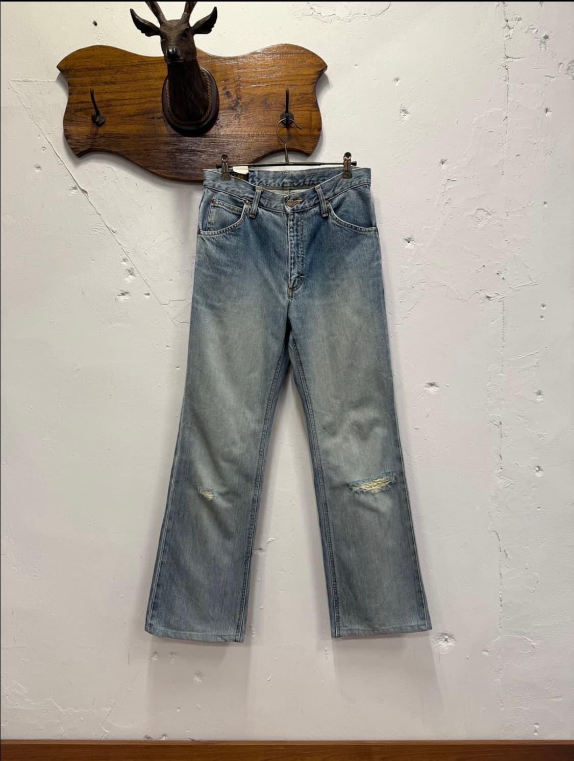 JAPAN LEE RIDERS 세미 부츠컷 데님 상품이미지1