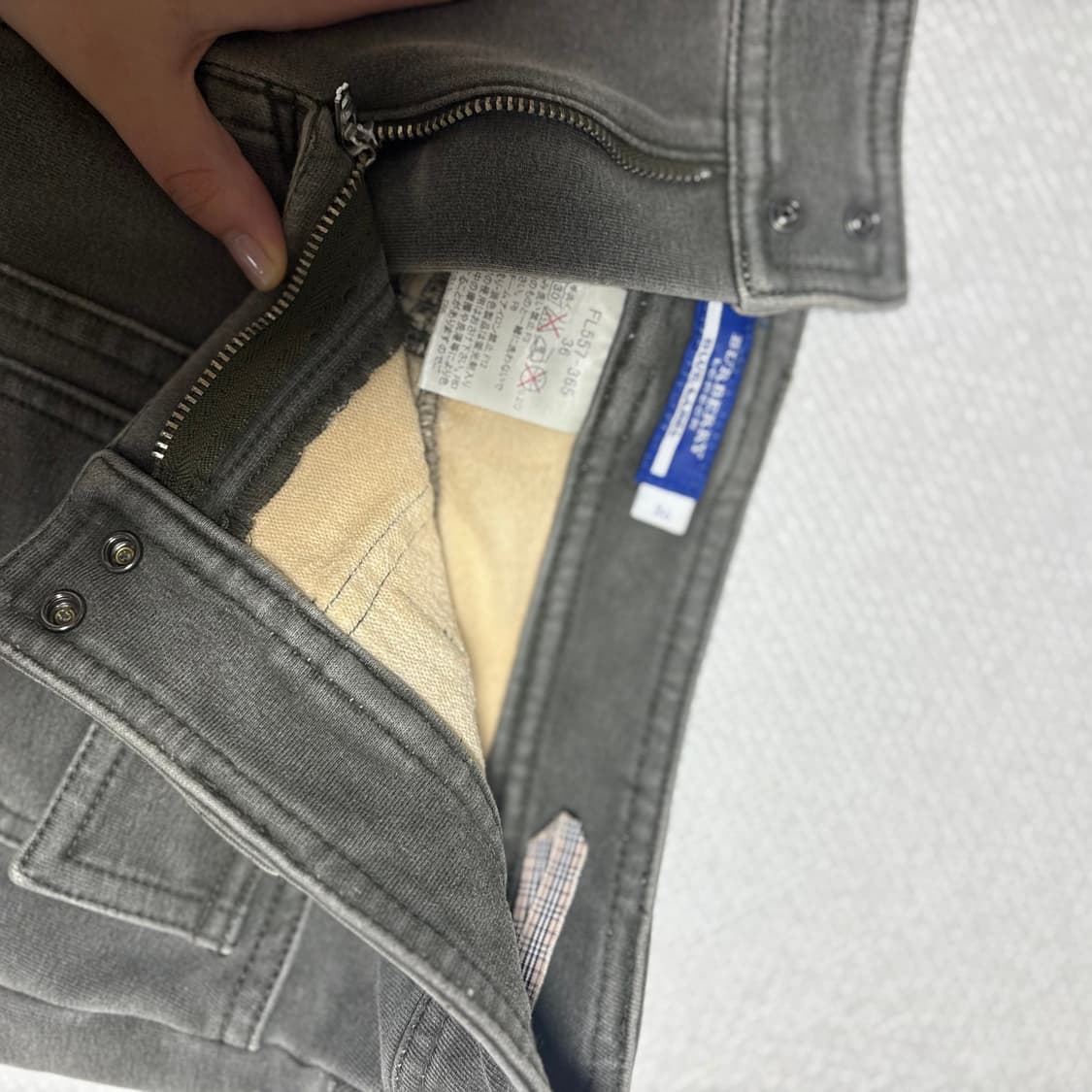 빈티지 버버리 치마 상품이미지3