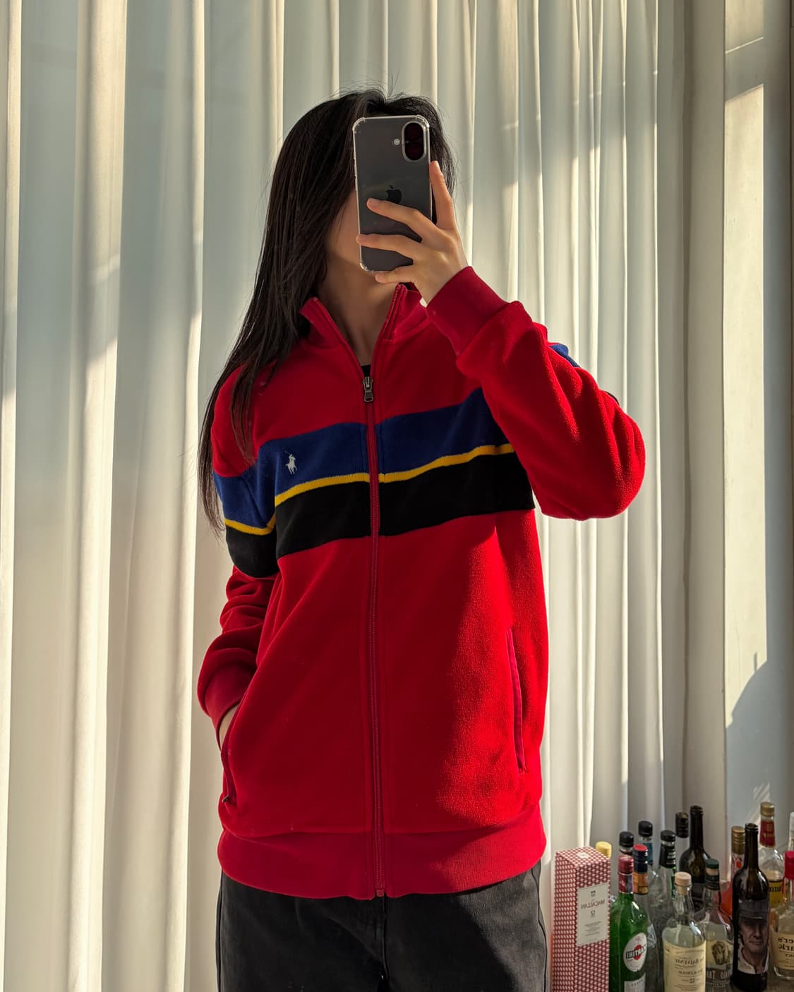 [S-M]폴로 랄프로렌 아이코닉 플리스 집업 상품이미지1