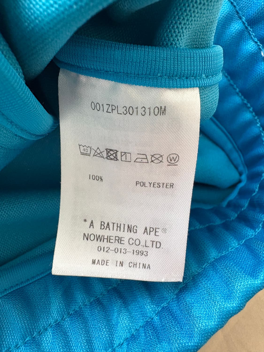 BAPE Color Camo Track Jack 베이프 져지 2xl 상품이미지8