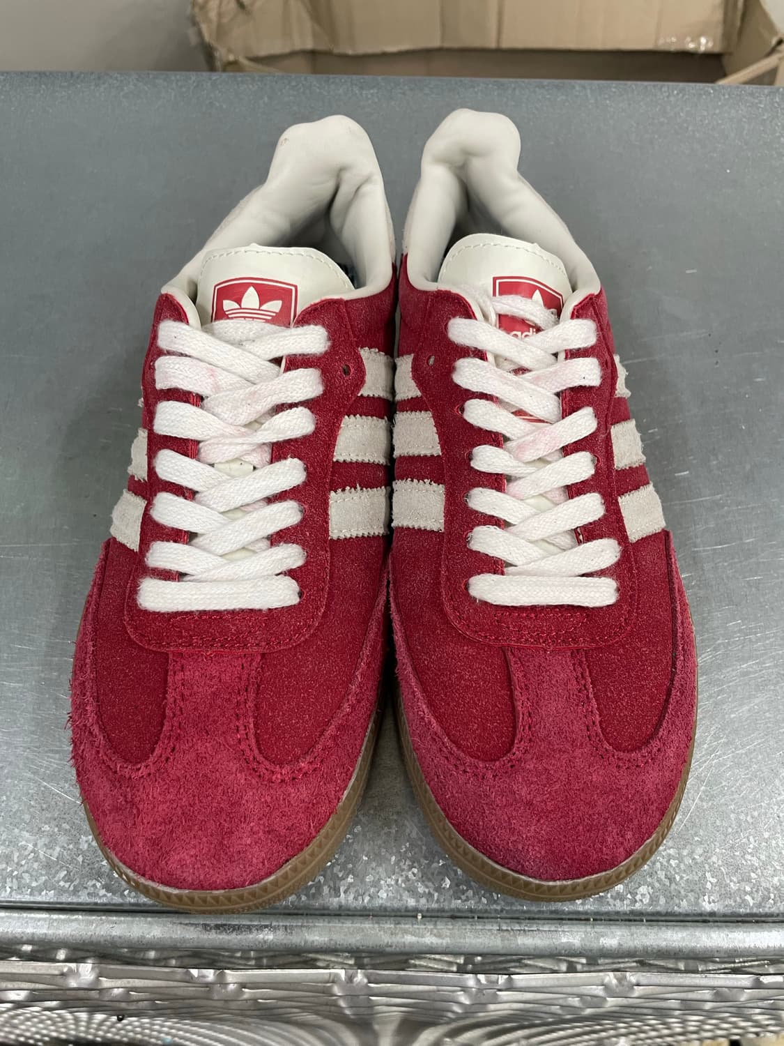 아디다스 삼바 OG 탈 베러 스칼렛 235 상품이미지5