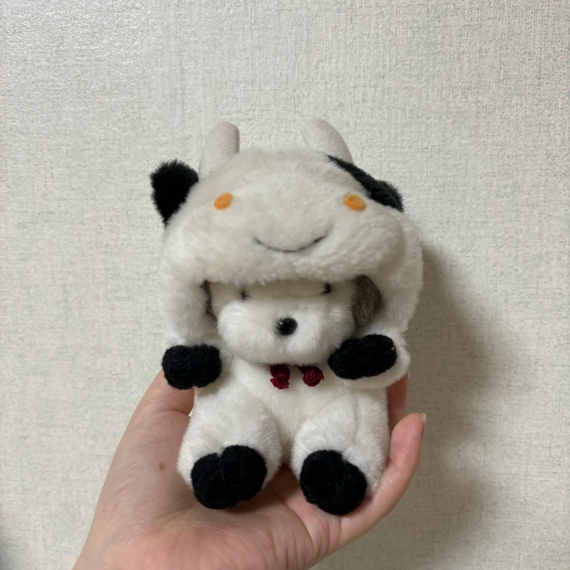 고전 빈티지 우메키치 젖소탈 강아지 인형 상품이미지1