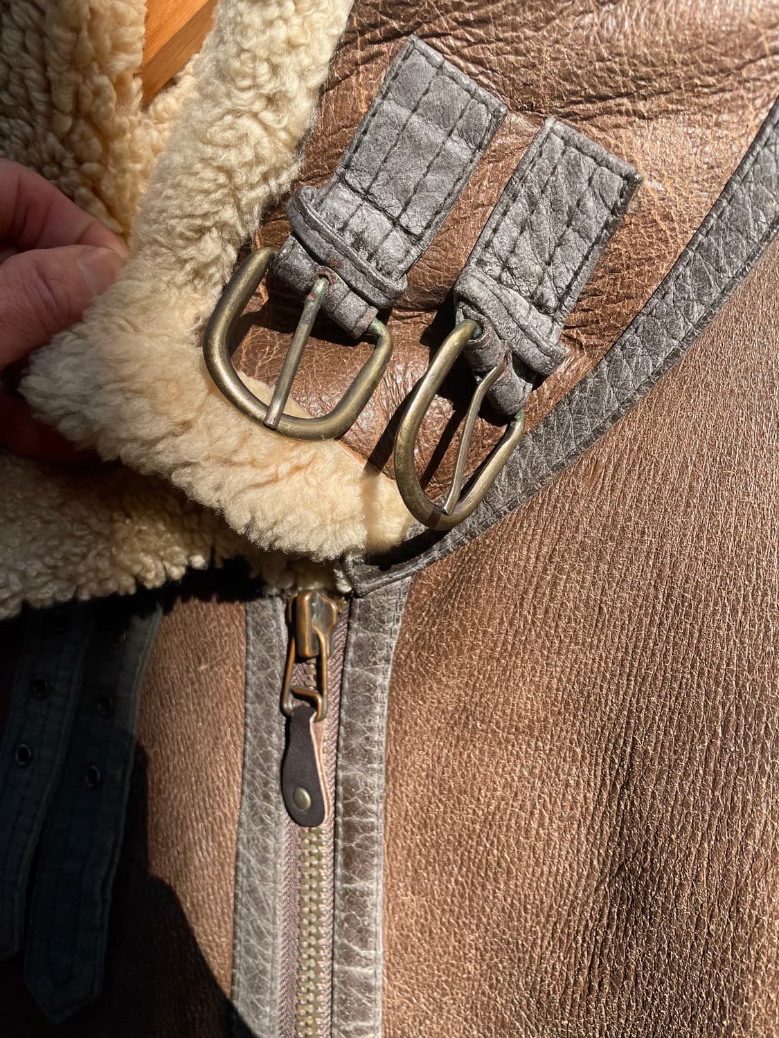 TYPE B-3 MILITARY SHEARLING JACKET  상품이미지7