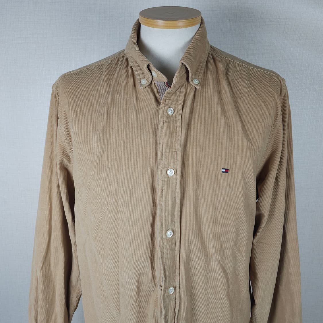 타미힐피거 코듀로이 긴팔남방 남자95사이즈  상품이미지2