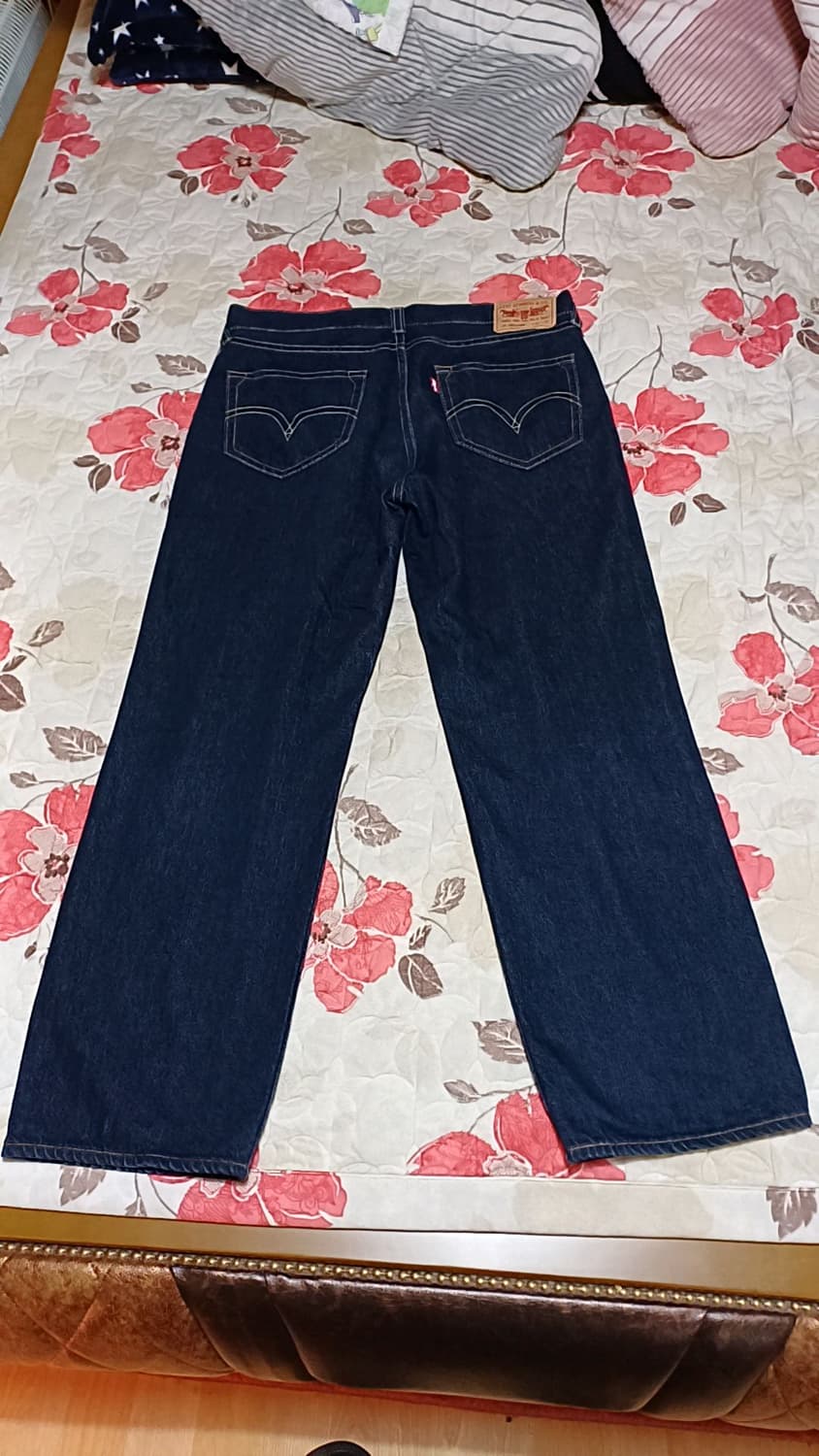 리바이스 Type1 루즈핏청바지 실측38인치 기장114 상품이미지6