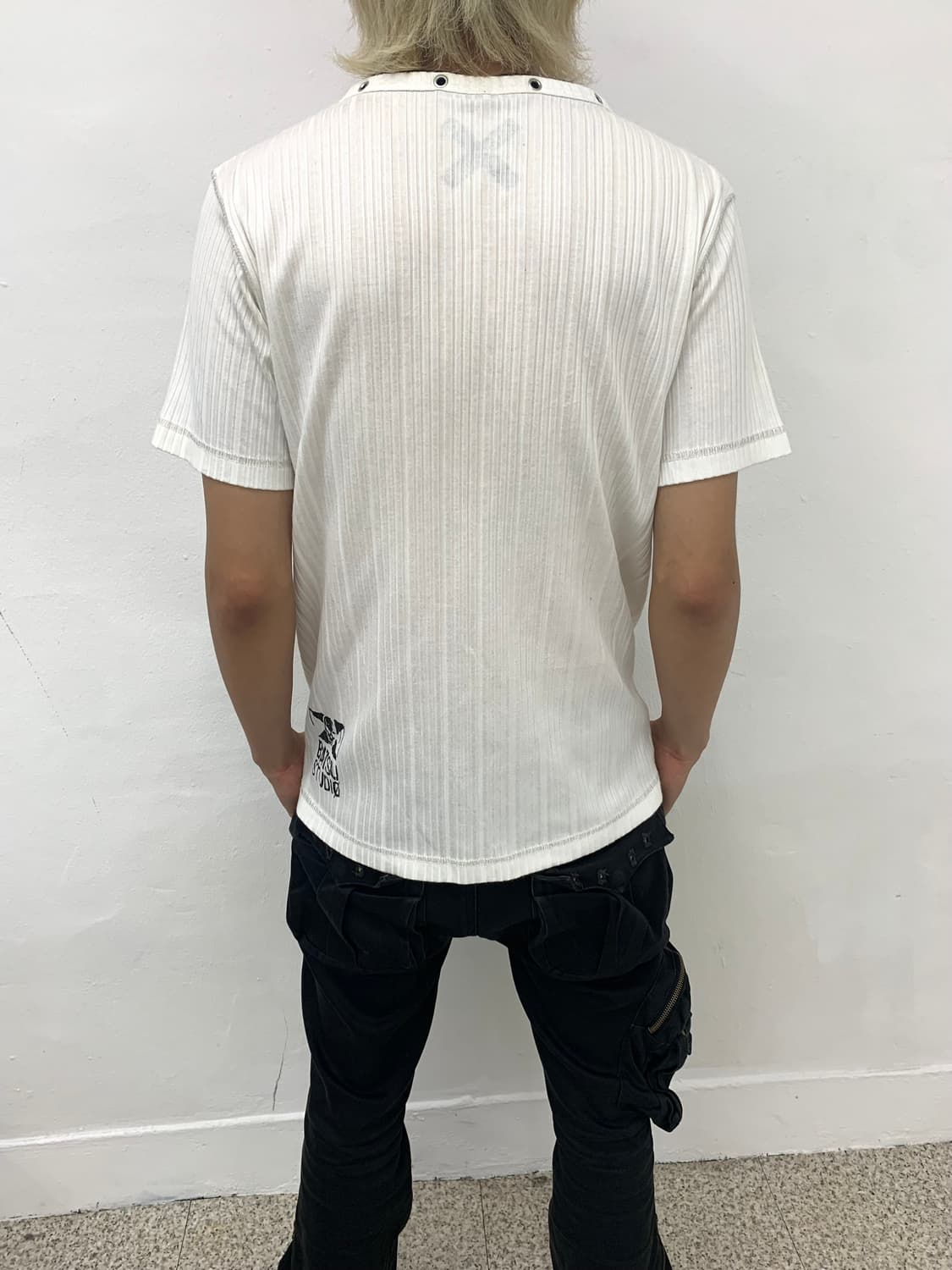 White punk mood t-shirt  상품이미지7