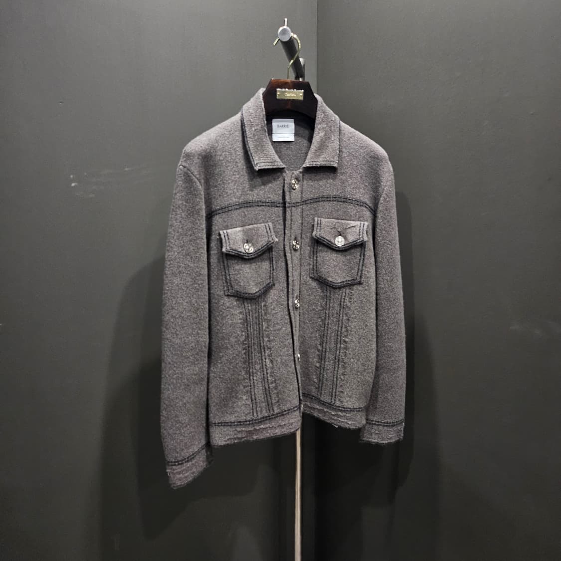 배리(Barrie)  오버사이즈 캐시미어  자켓 상품이미지2