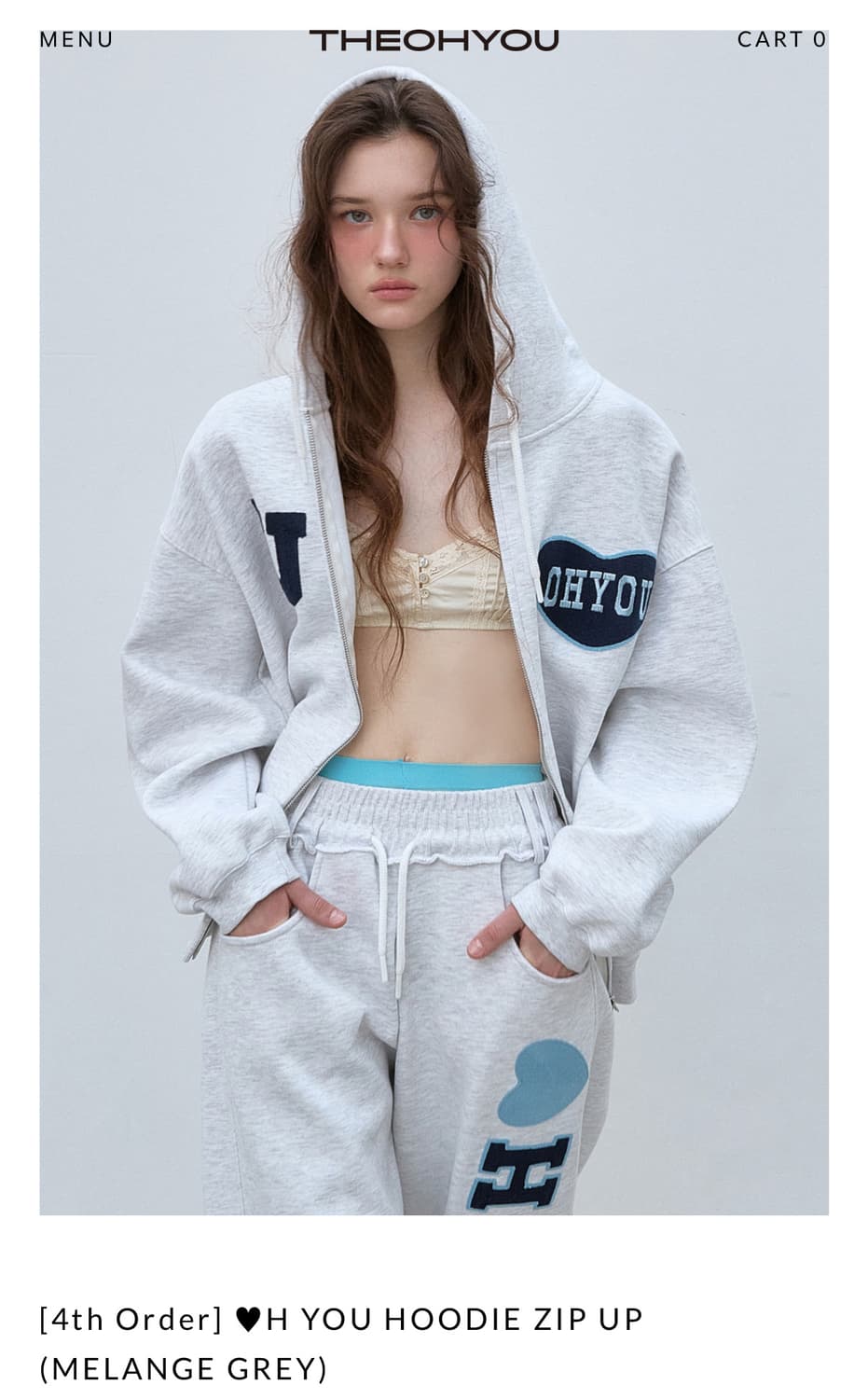 더오유 후드집업 (택포) 상품이미지1