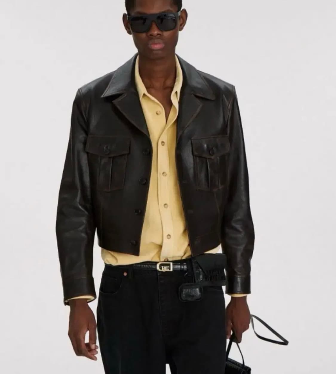 렉토 밀리터리 레더 M 상품이미지1