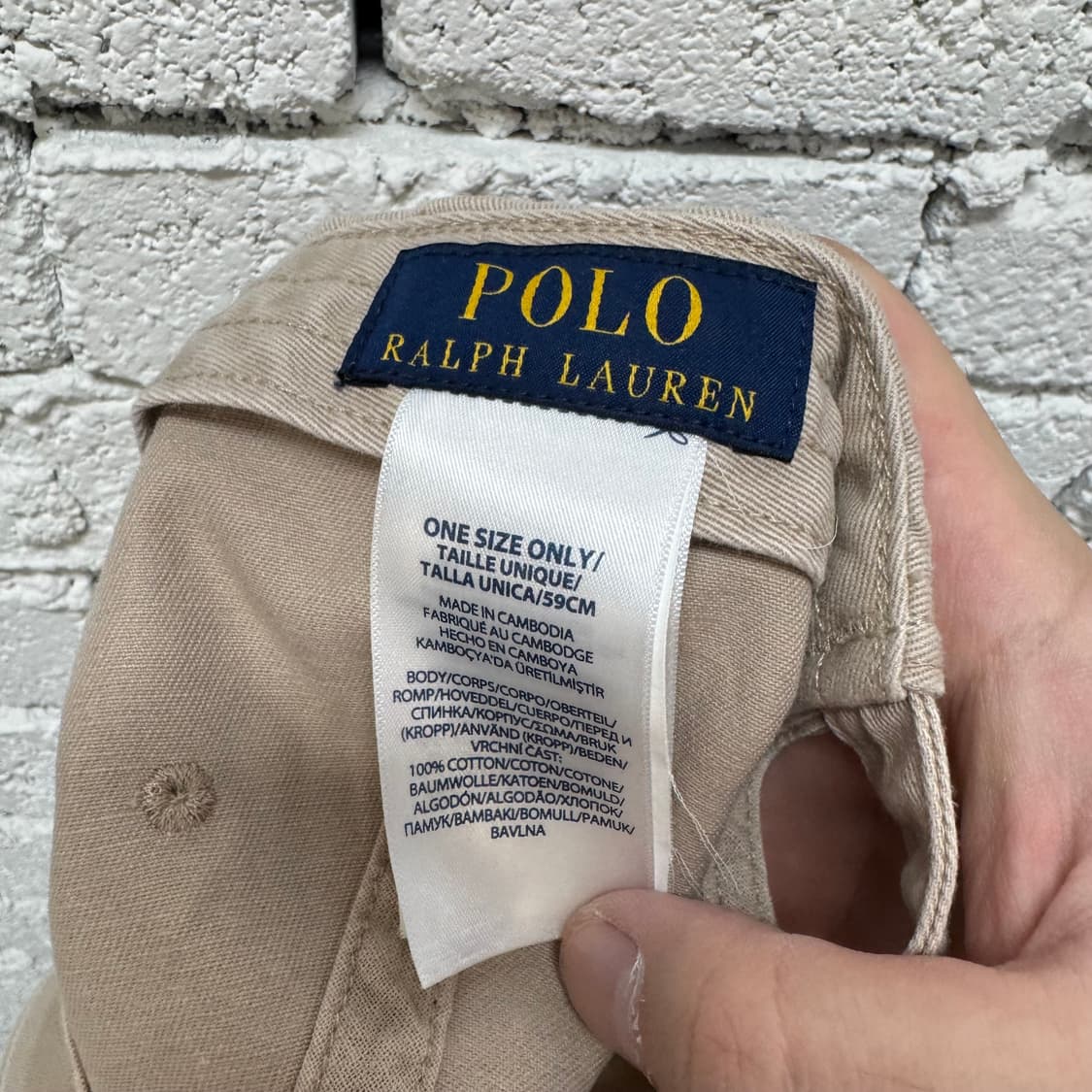 폴로 볼캡  상품이미지5