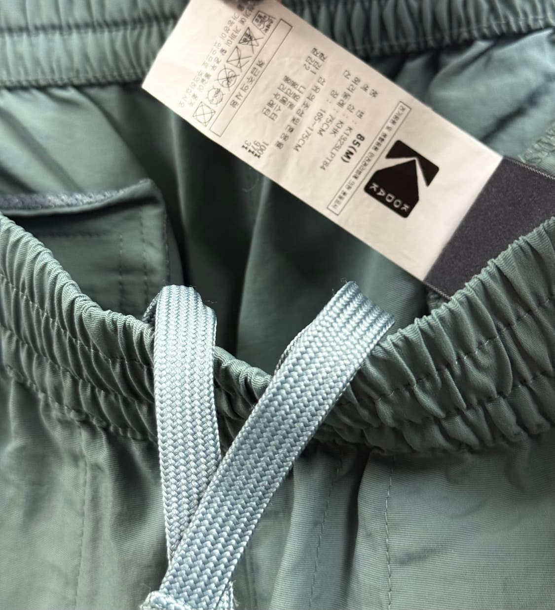 공용 85 M / 코닥 바스락 조거팬츠 민트카키 상품이미지6