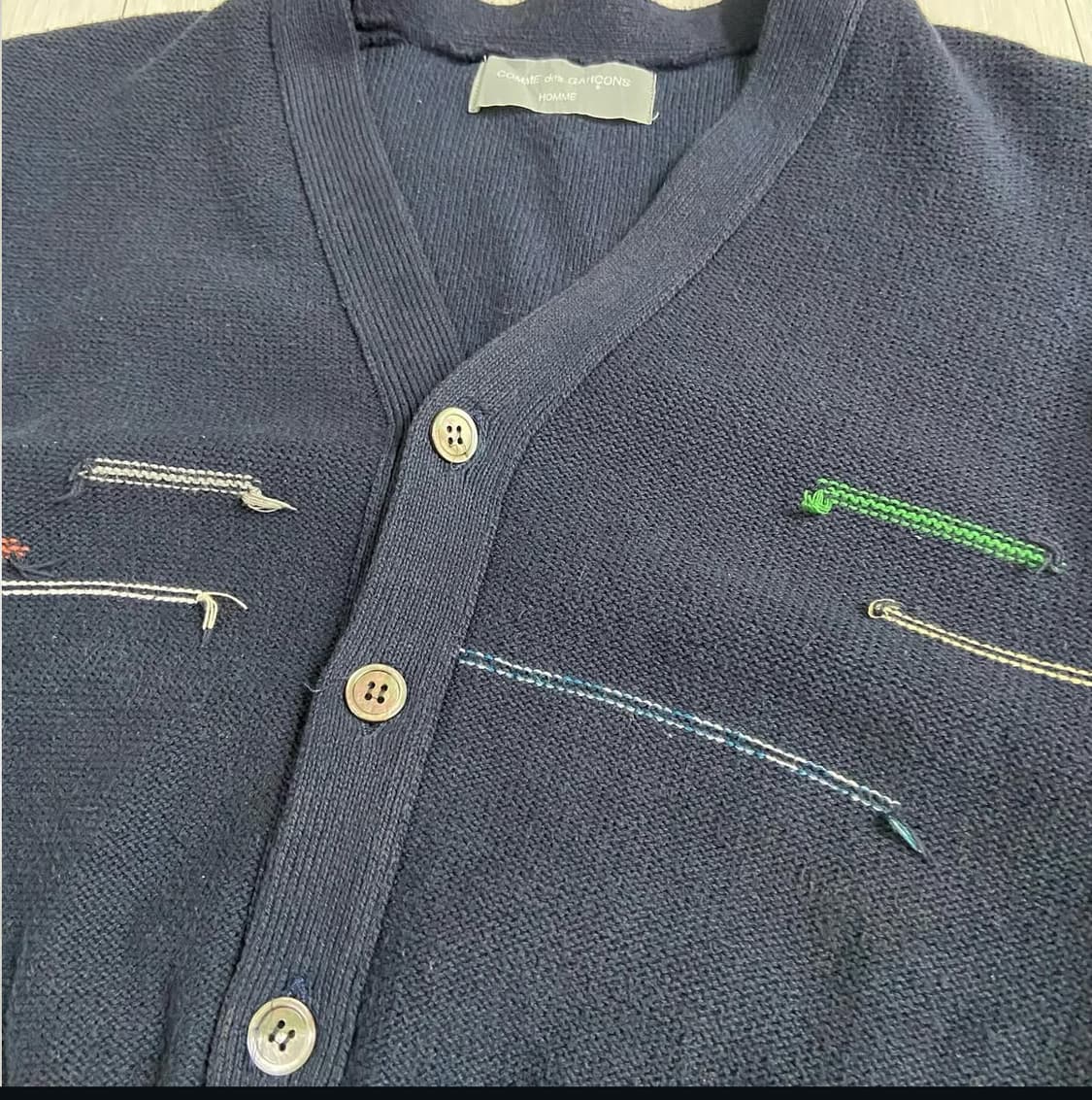 1995 Comme des garcons homme 가디건 상품이미지2