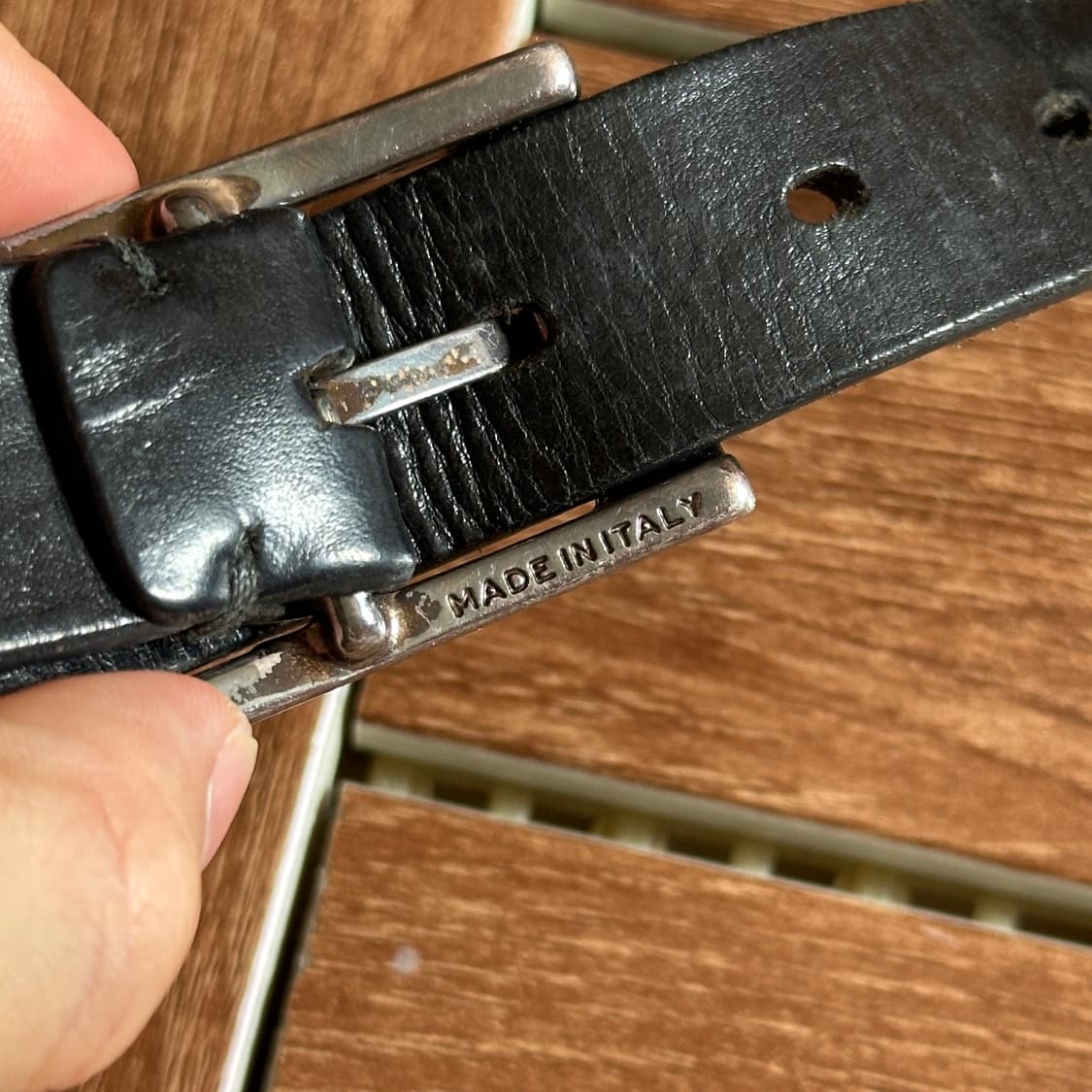 Daniel & Bob Italy made leather belt 상품이미지6