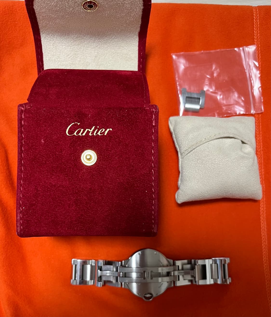 희기) 정품 까르띠에 발롱블루 36mm 리미티드 LC 한정판 상품이미지6