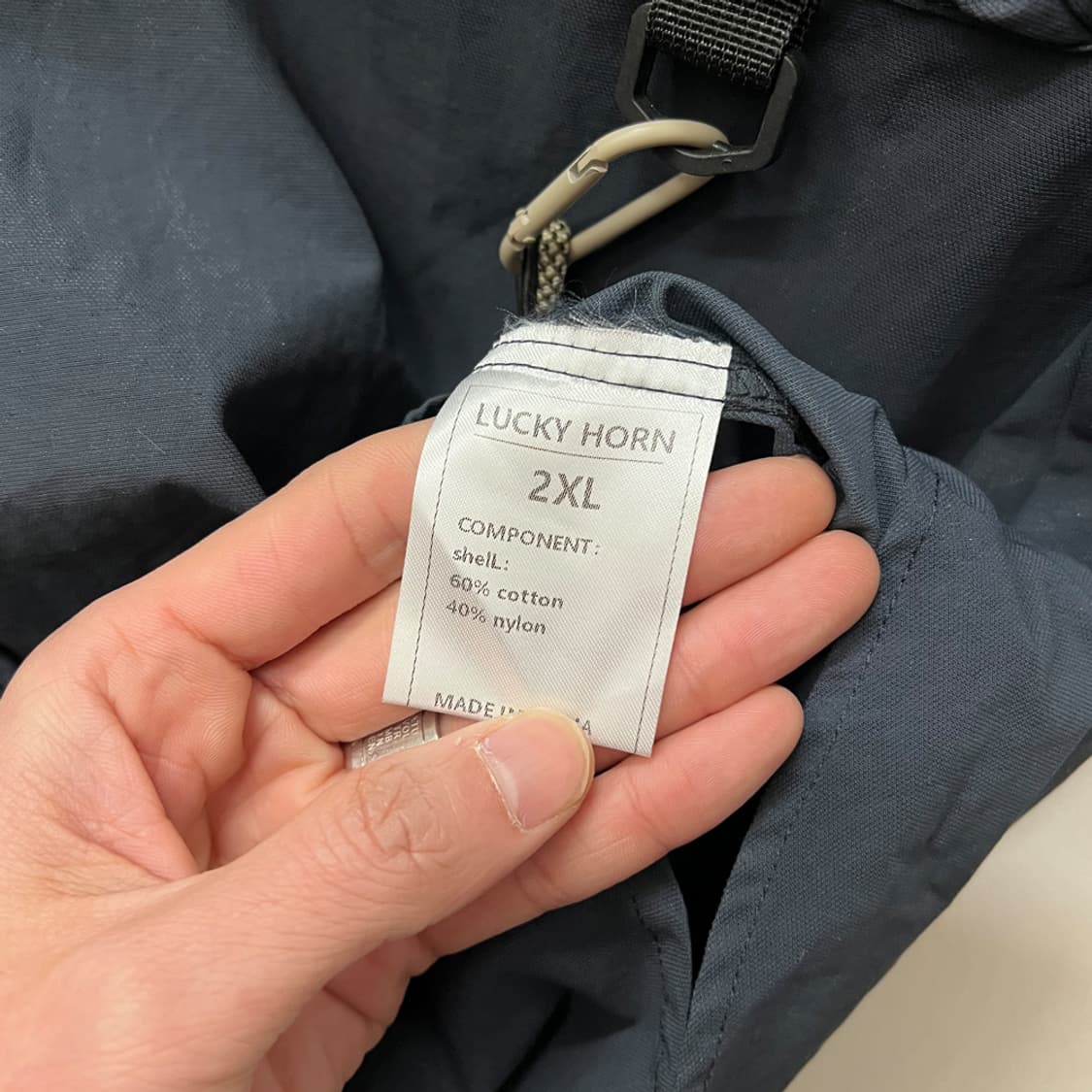 JPN 럭키 호른 재팬 나일론 반팔 셔츠 남방 2XL 상품이미지4