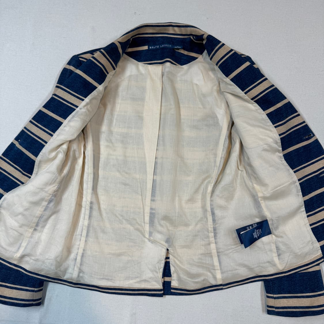 XS) 폴로 랄프로렌 코튼 2버튼 블레이저 자켓 상품이미지5