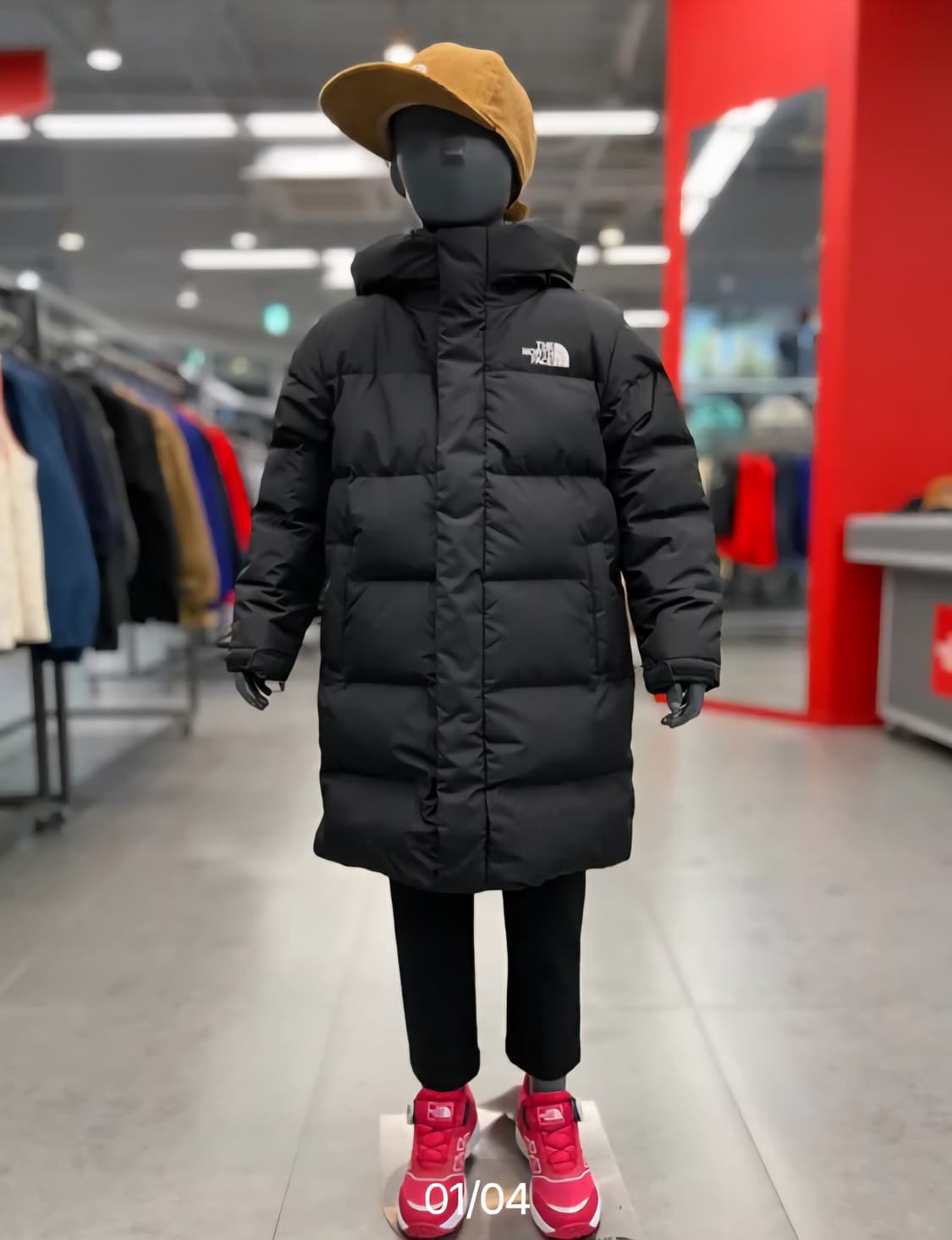 노스페이스 키즈 네오 익스플로링 다운 코트 160 상품이미지1